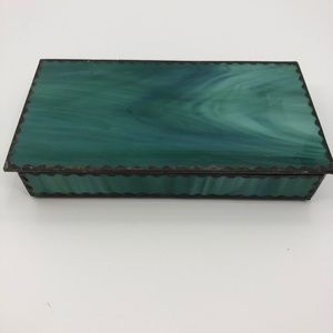 Vintage stain glass Box